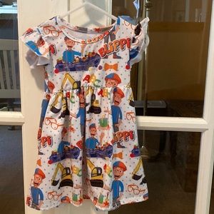 “Blippi” toddler dress— adorable